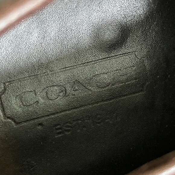 Coach Leather Derby Men's Leather Dress Show Lace Up - Picture 8 of 9